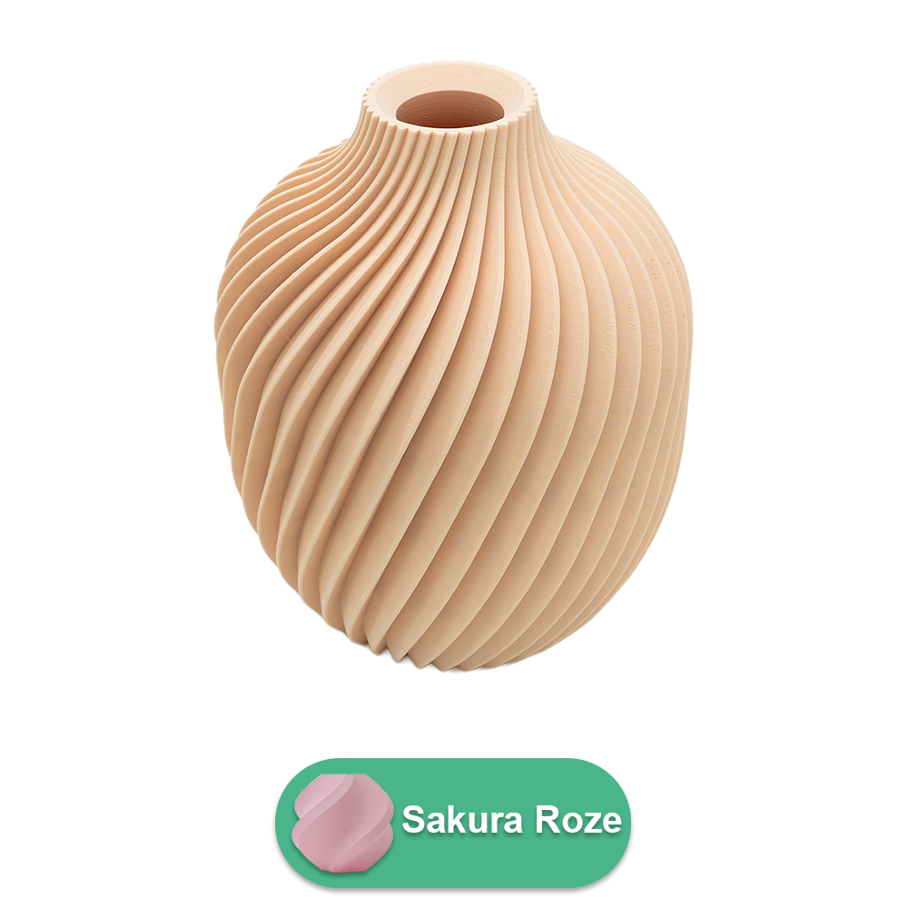 Nova 3D Vase – 3D-gedruckte Vase – Nachhaltiges PLA – Geeignet für künstliche Blumen