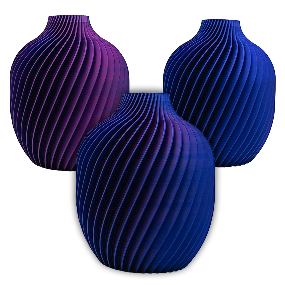 Nova 3D Vase – 3D-gedruckte Vase – Nachhaltiges PLA – Geeignet für künstliche Blumen