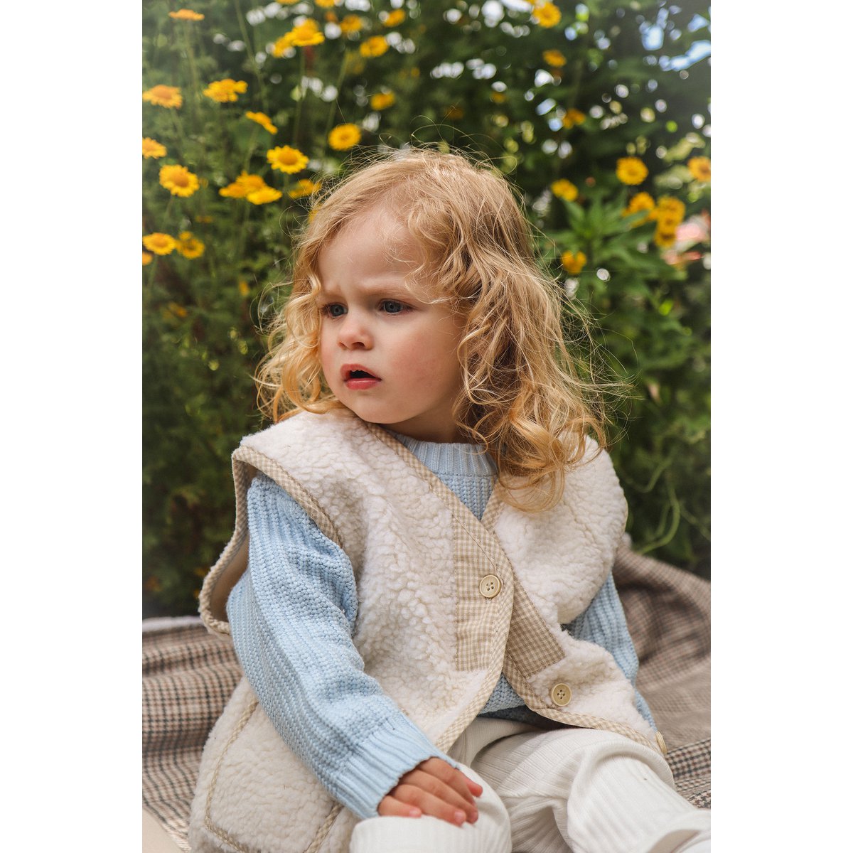 Mohnweste (Unisex)