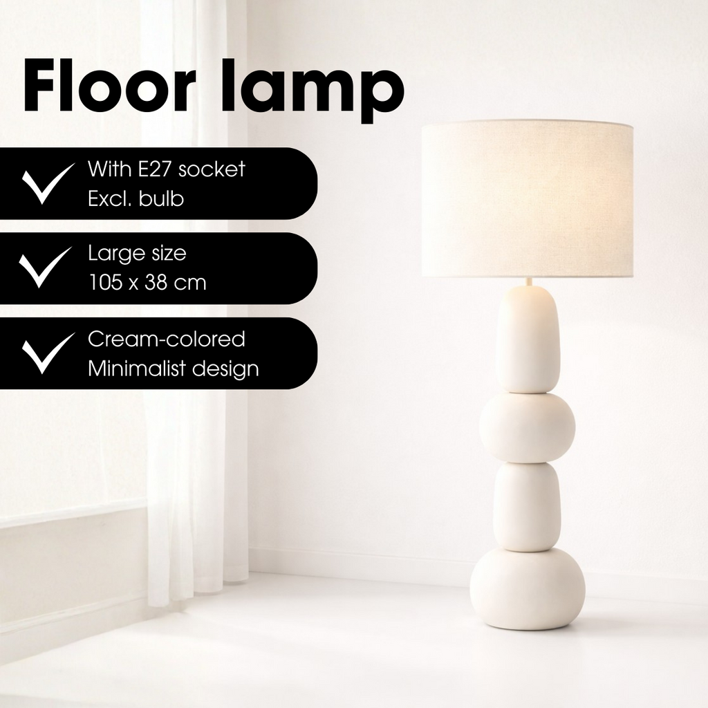 Menko Stehleuchte Creme 105cm – Produktdetail