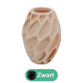 Oruna 3D-Vase – 3D-gedruckte Vase – nachhaltiges PLA – geeignet für künstliche Blumen