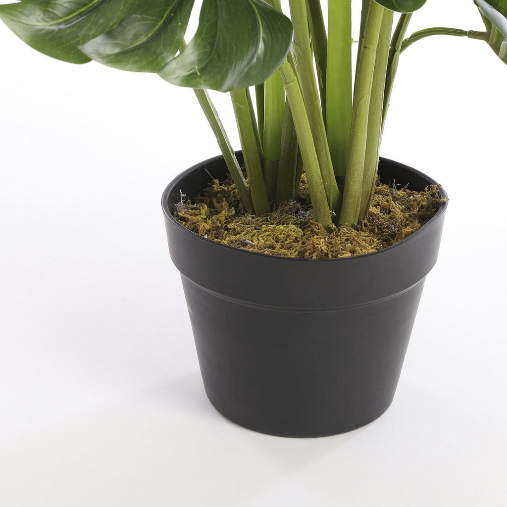 Künstliche Pflanze Monstera grün