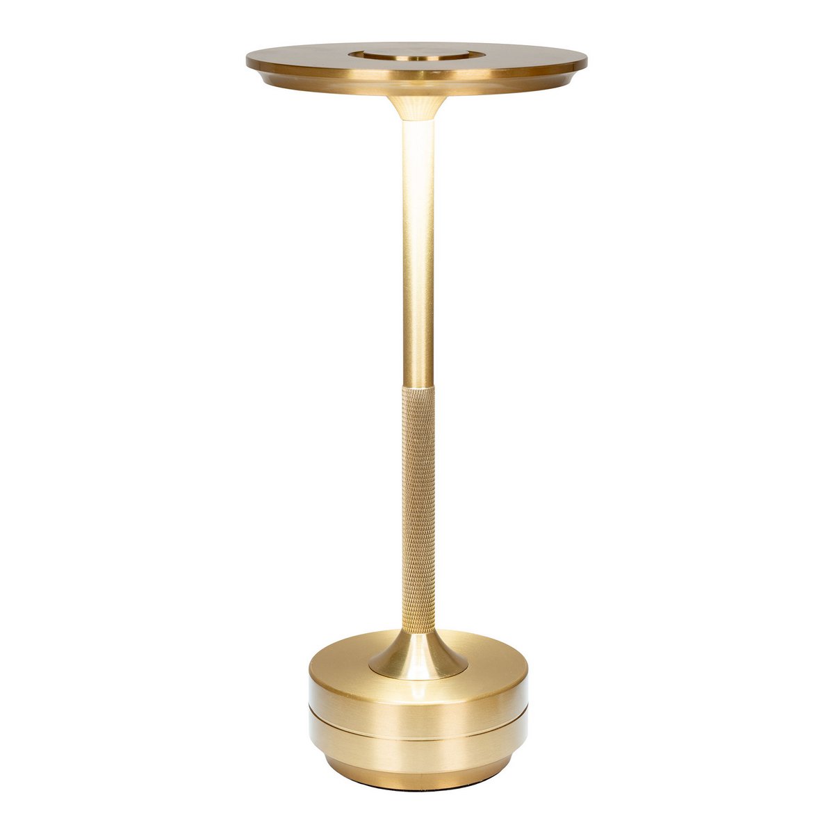 Lyneham LED-Tischlampe – Messing, Aluminium, 28,5 cm
