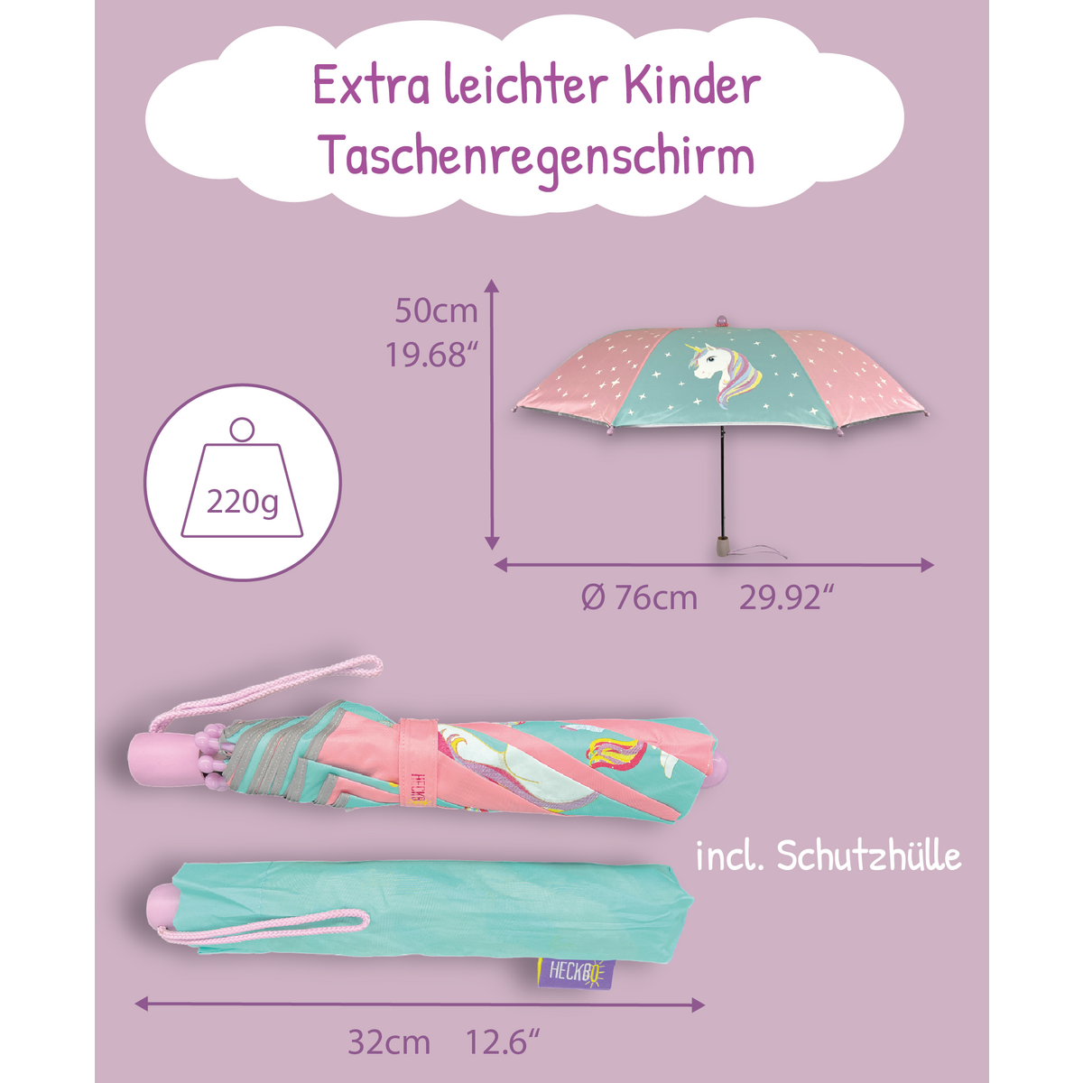 Magic Regenschirm Einhorn
