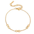 LOUIZ Infinity-Armband Forever Love