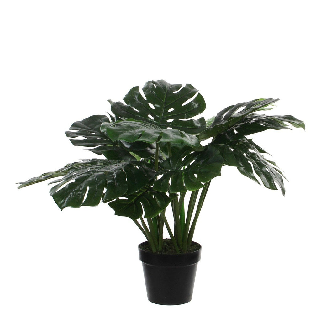 Künstliche Pflanze Monstera grün