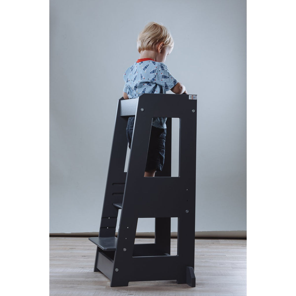 tiSsi® Lernturm FELIX Buche GRAU