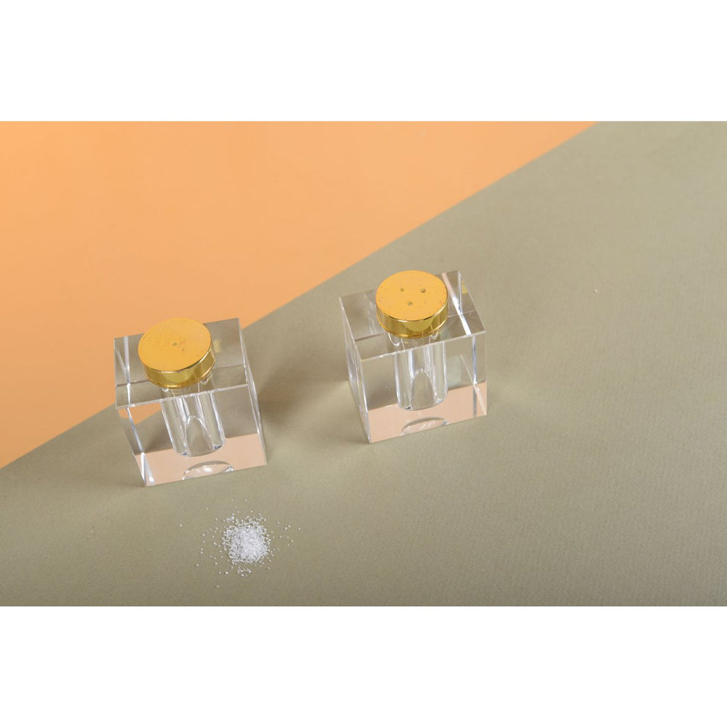 Salery Salz und vergoldete Pfeffer
