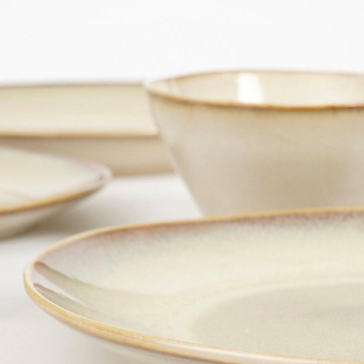 Servierset Racco Beige