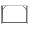 Vita Konsolentisch – Travertin-Optik, schwarz, 110 x 26 x 80 cm
