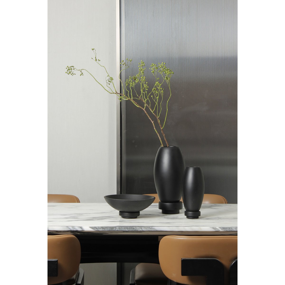 Moderne Nano-Zementvase, innovatives Design. RUD30BK