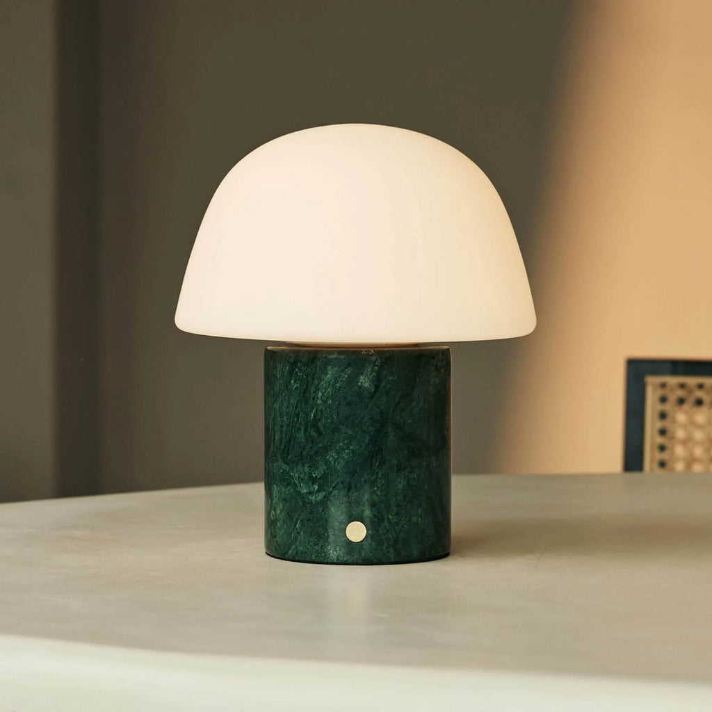 Rijks Collection „The Maes“ – Grüne Marmor-Tischlampe