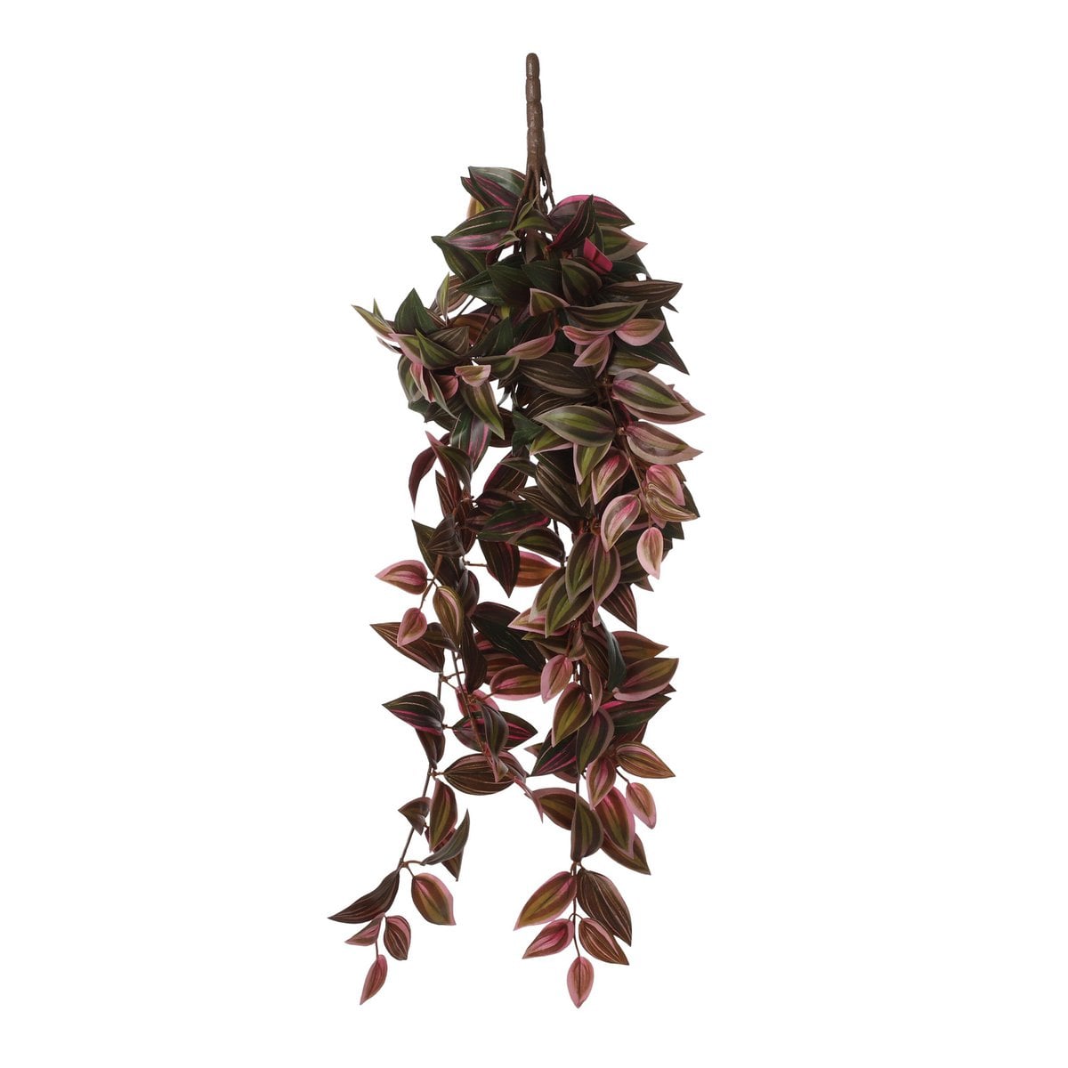 Künstliche Hängepflanze Tradescantia Dunkelrot