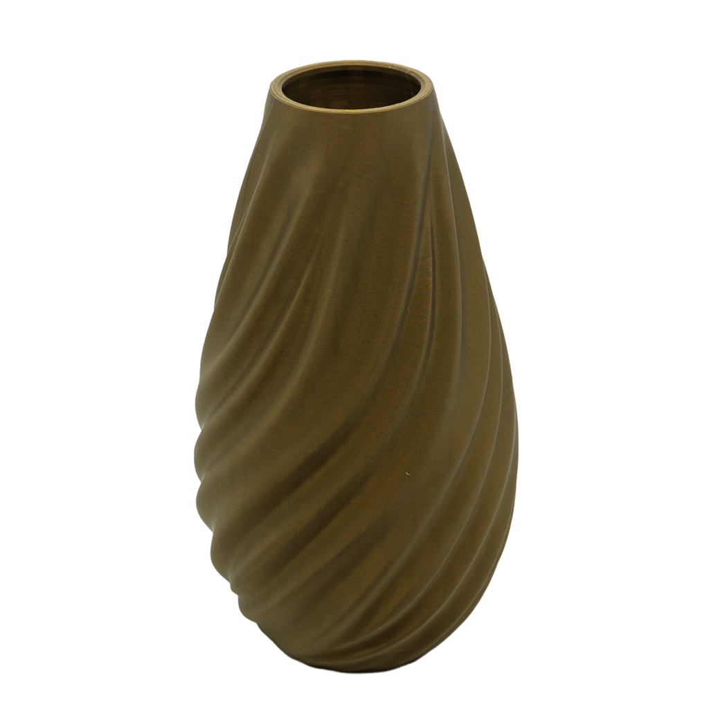 Lunaris 3D-Vase – 3D-gedruckte Vase – nachhaltiges PLA – geeignet für künstliche Blumen