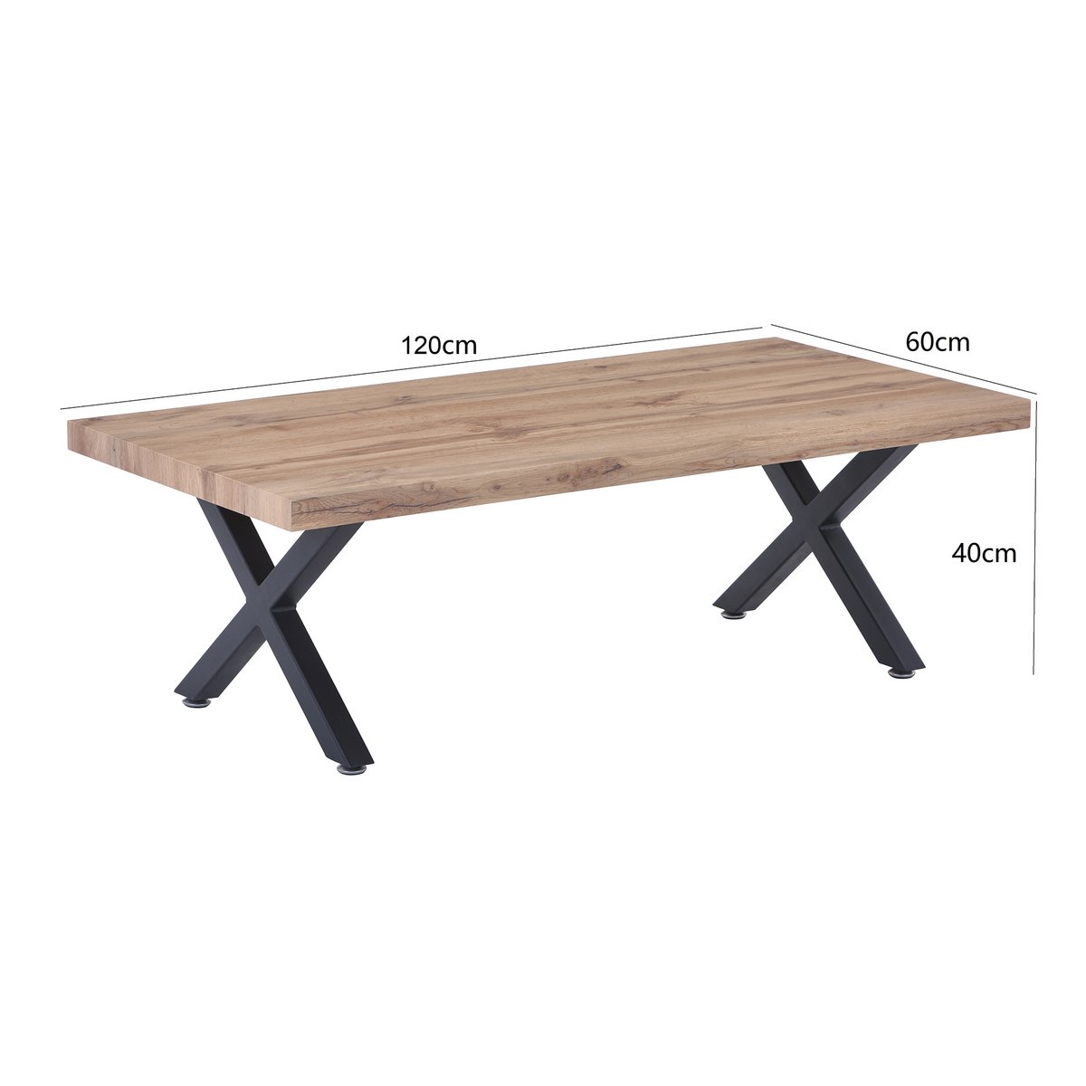 Couchtisch 120x60x40 cm