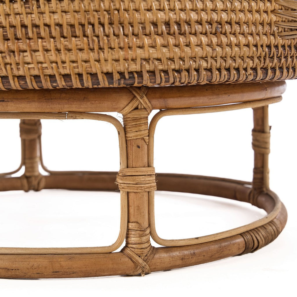 Das Rattan Rise Tablett – Naturbraun