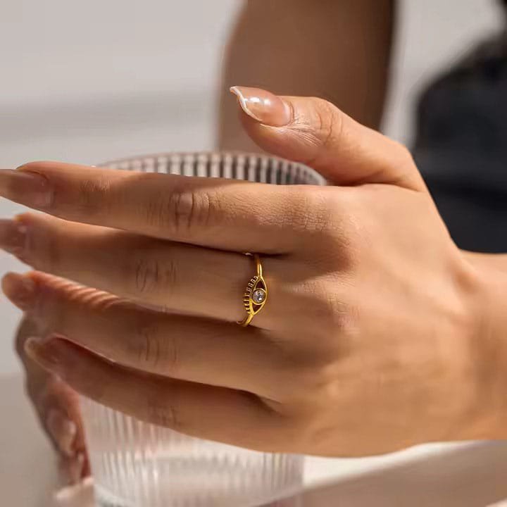 LOUIZ Evil Eye Ring