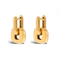 LOUIZ Gliederohrringe Gold