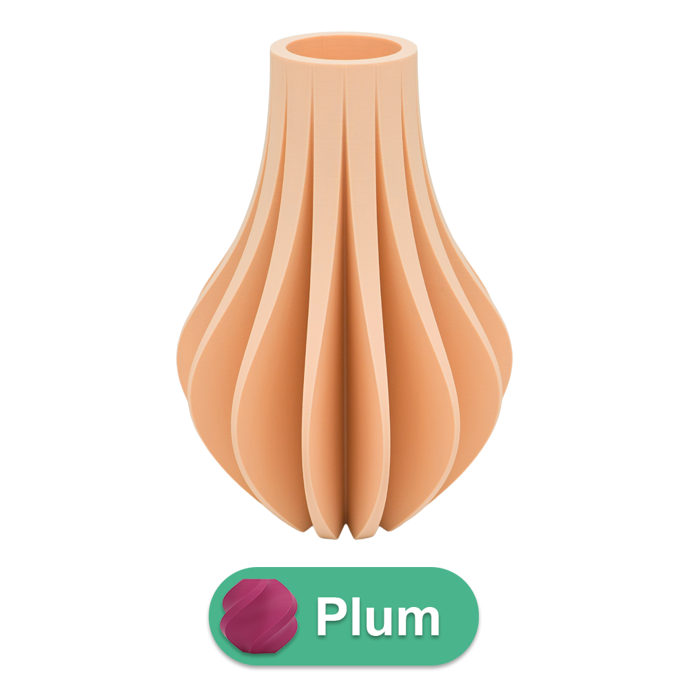 Aventa 3D-Vase – 3D-gedruckte Vase – nachhaltiges PLA – geeignet für künstliche Blumen