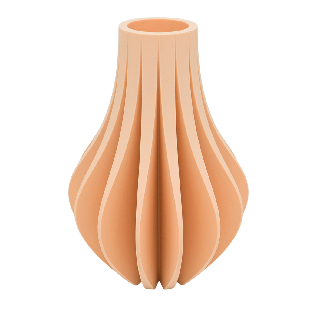 Aventa 3D-Vase – 3D-gedruckte Vase – nachhaltiges PLA – geeignet für künstliche Blumen