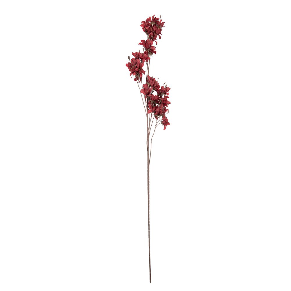 Künstliche Blume 120 cm aus rotem Kunststoff