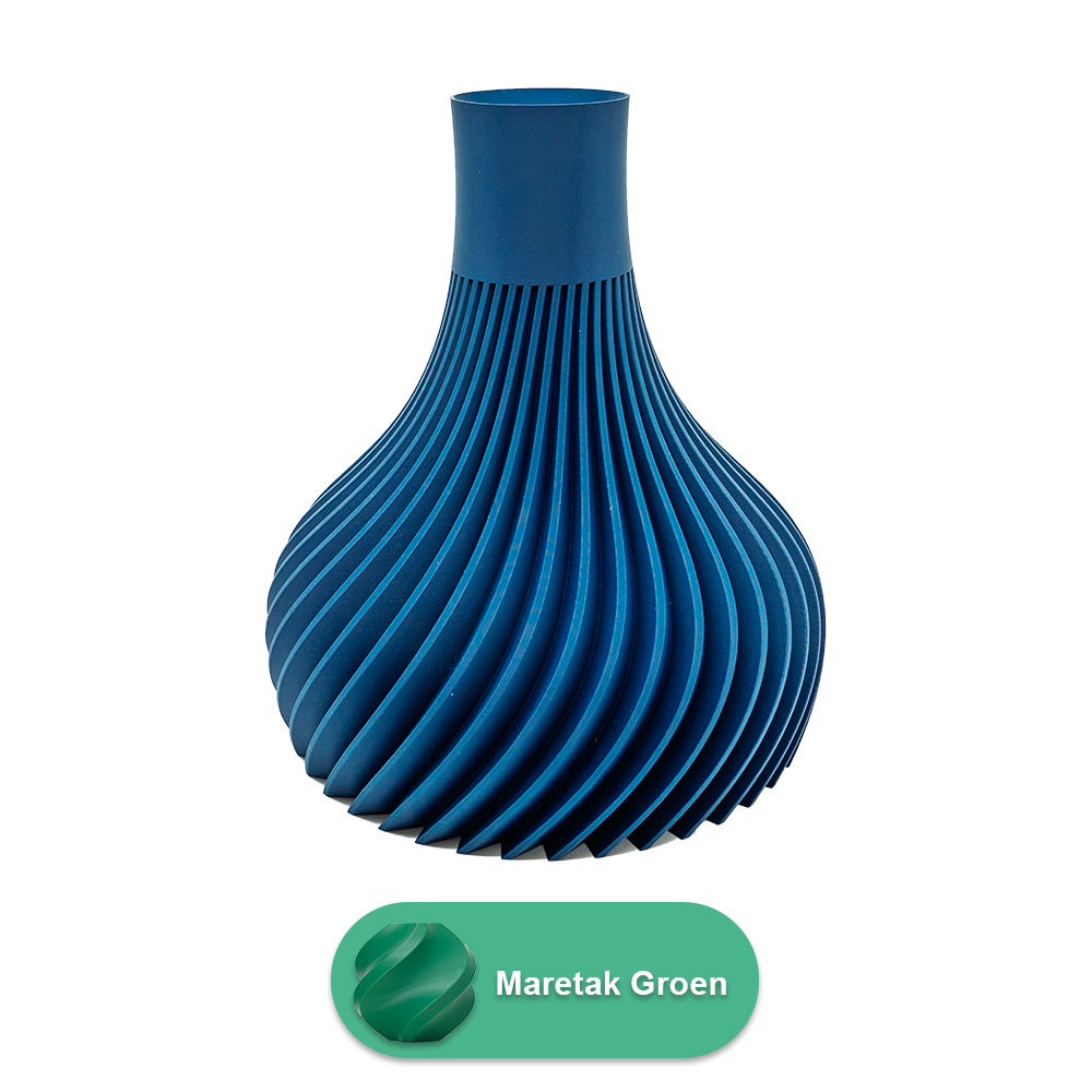 Virella 3D-Vase – 3D-gedruckte Vase – nachhaltiges PLA – geeignet für künstliche Blumen