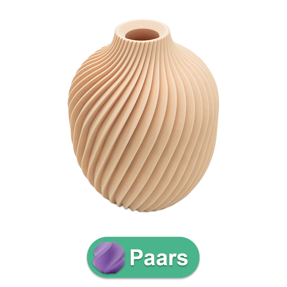 Nova 3D Vase – 3D-gedruckte Vase – Nachhaltiges PLA – Geeignet für künstliche Blumen