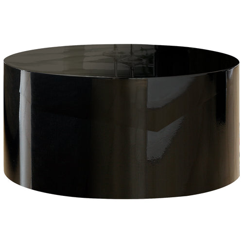 Couchtisch Ø 60 cm rund schwarz