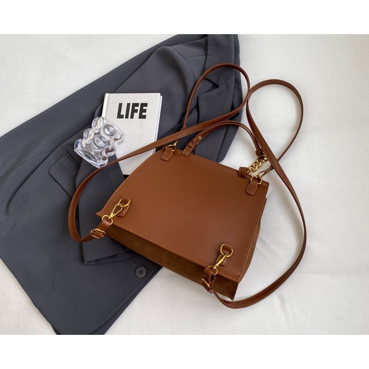AnBeck 'The Vintage 3 ways carryings“ Rucksack/Umhängetasche/Handtasche (2 Farboptionen)