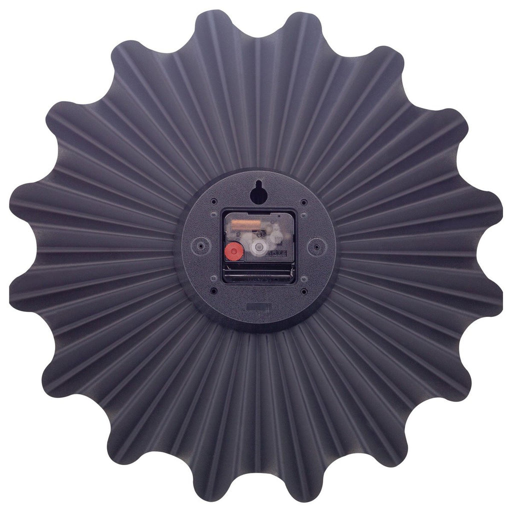 Wanduhr 40cm - Lautlos - Metall - "Sunny"