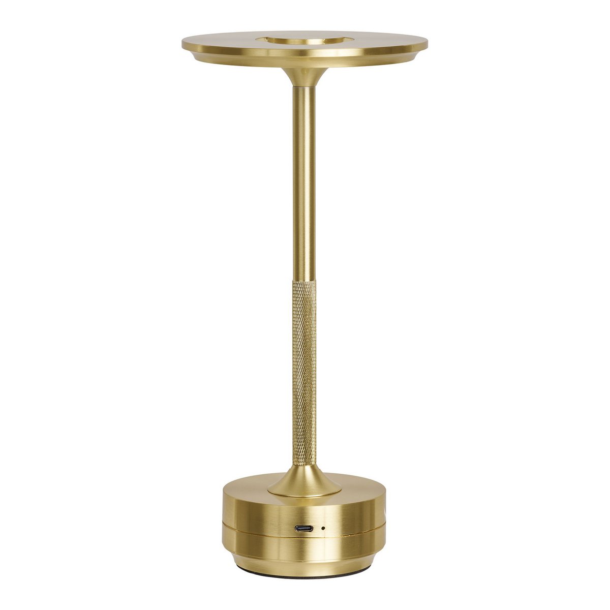 Lyneham LED-Tischlampe – Messing, Aluminium, 28,5 cm