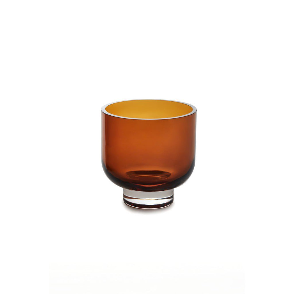 Moderne niedrige Vase oder Schale, Sober Design, OMAHA07AM