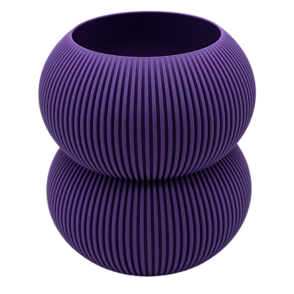 Elaro 3D-Vase – 3D-gedruckte Vase – nachhaltiges PLA – geeignet für künstliche Blumen
