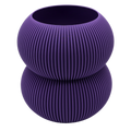 Elaro 3D-Vase – 3D-gedruckte Vase – nachhaltiges PLA – geeignet für künstliche Blumen