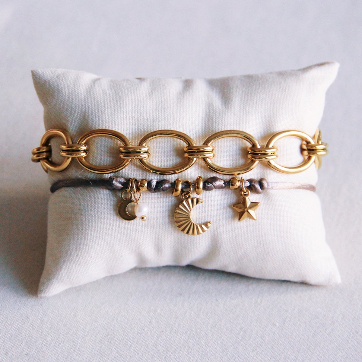 Verknüpftes ovales Armband