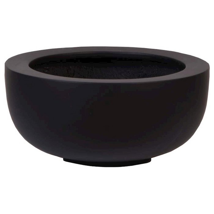 Pflanzentopf - Ducos S schwarz (Set von 2 Teilen)