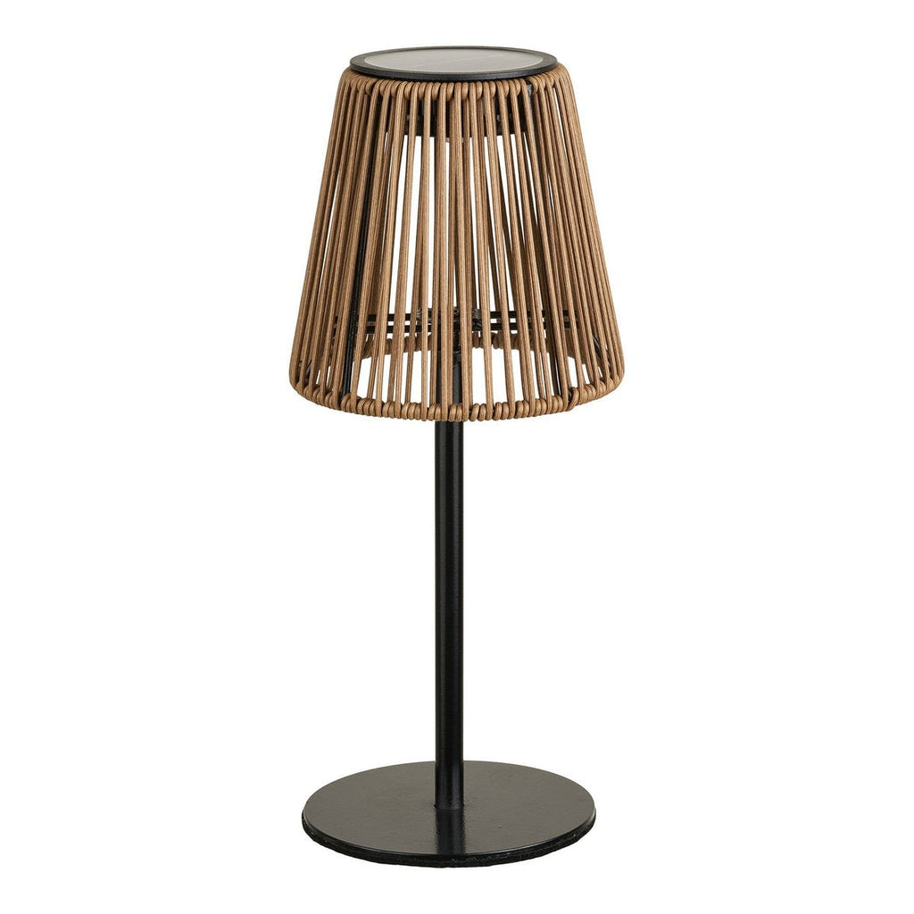 Salford Solar-Lampe wiederaufladbar braun schwarz 30cm