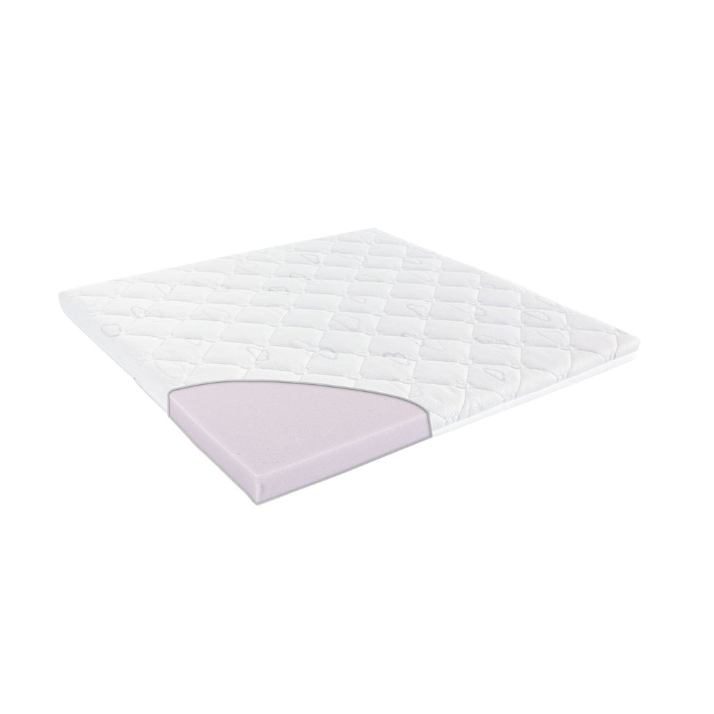 tiSsi® 4-Eck Matratze by Träumeland für Laufgitter ca. 89x85 cm