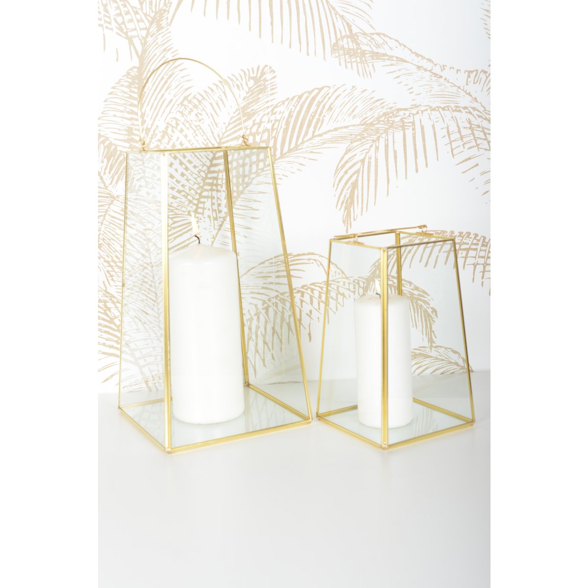 Lanterngoldenkante mit Griff H30cm