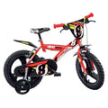 Dino Jungenfahrrad Pro Cross 16 Zoll rot schwarz