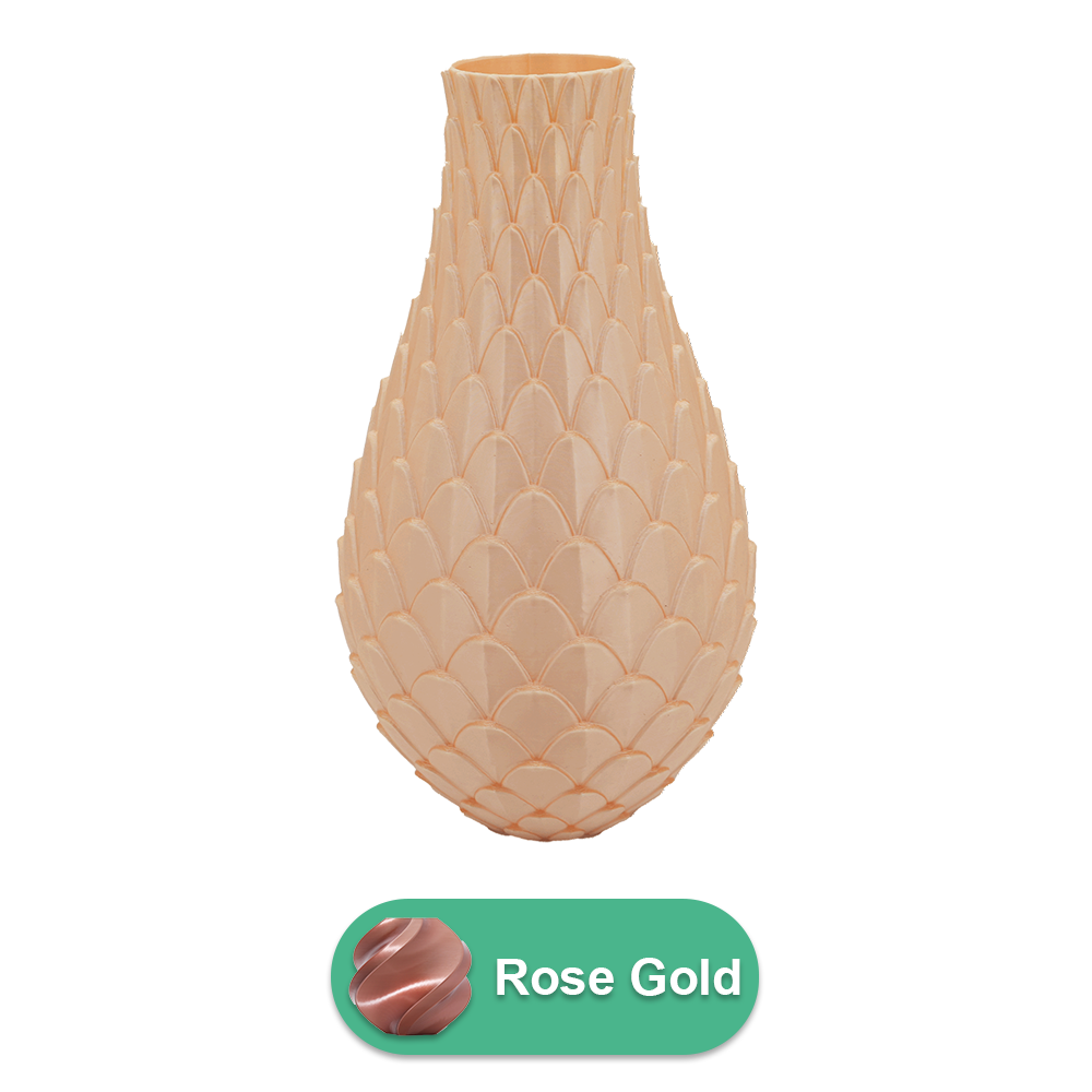 Sirena 3D-Vase – 3D-gedruckte Vase – nachhaltiges PLA – geeignet für künstliche Blumen