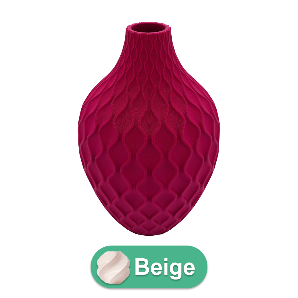 Ophira 3D-Vase – 3D-gedruckte Vase – nachhaltiges PLA – geeignet für künstliche Blumen