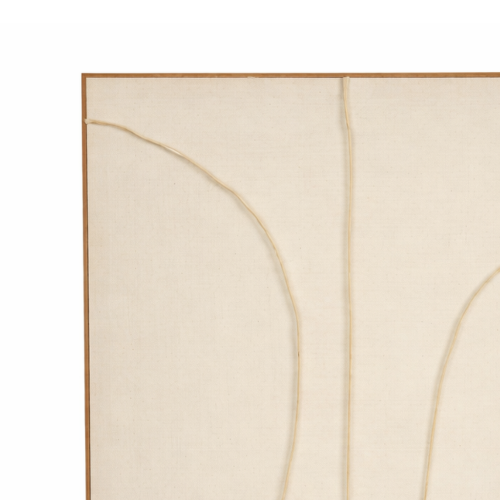 Wanddekoration Beige