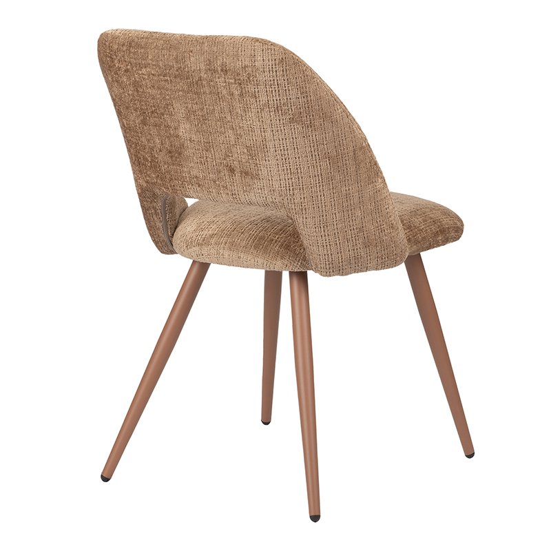 ARC Bogenstuhl Karamell – 2 Stühle im Set, modernes Esszimmer-Design