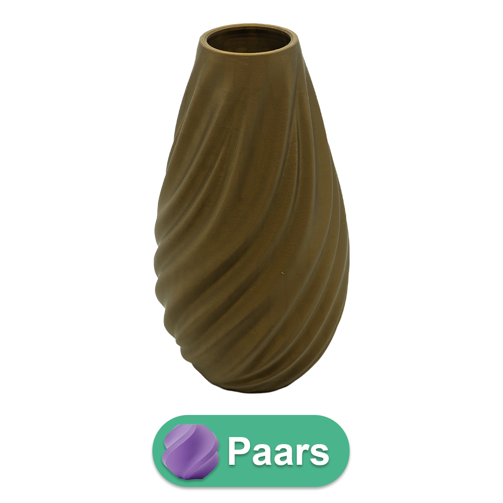Lunaris 3D-Vase – 3D-gedruckte Vase – nachhaltiges PLA – geeignet für künstliche Blumen