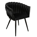 Wave Stuhl schwarz (2er-Set)