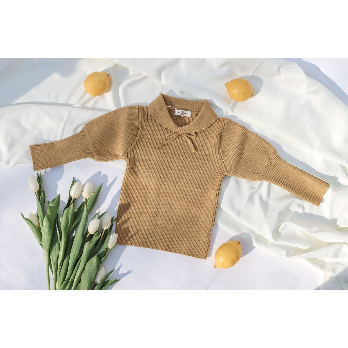 Fiora Pullover mit Puffärmeln