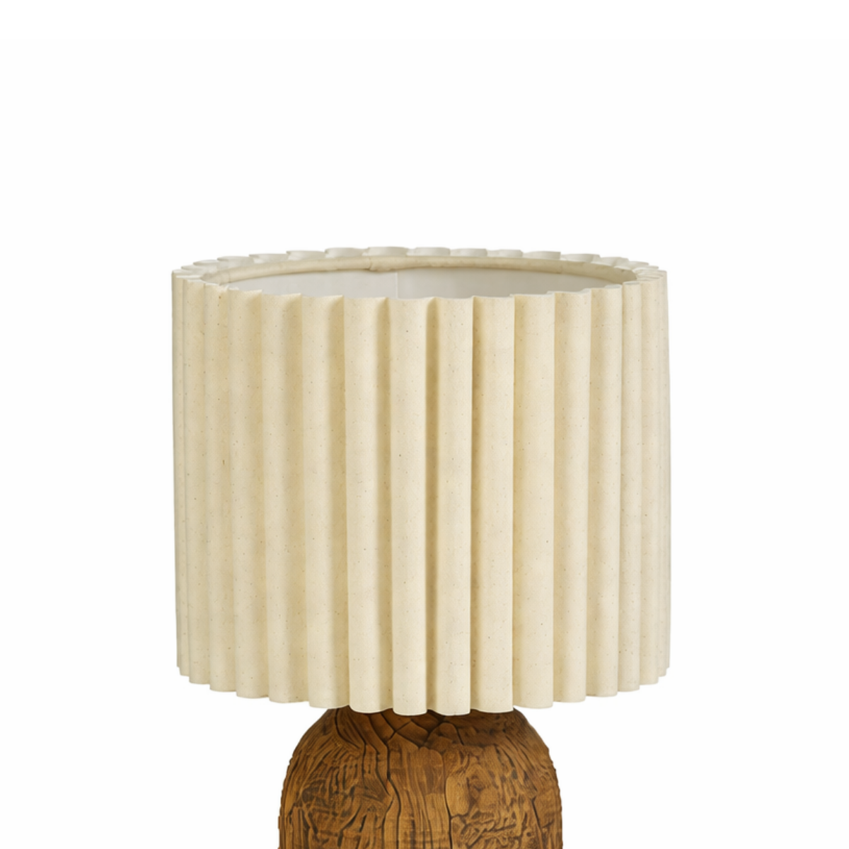 Frey Tischlampe Braun – Seitenansicht