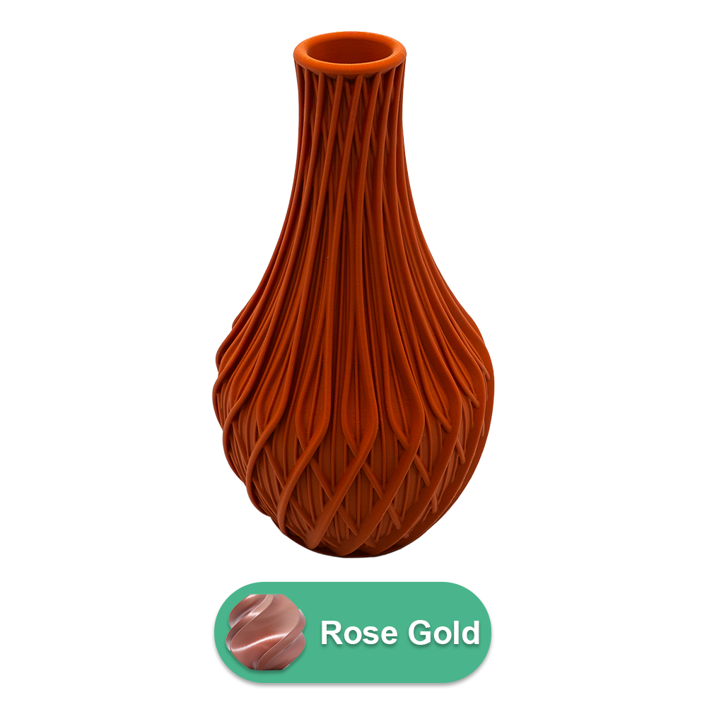 Miroa 3D-Vase – 3D-gedruckte Vase – nachhaltiges PLA – geeignet für künstliche Blumen