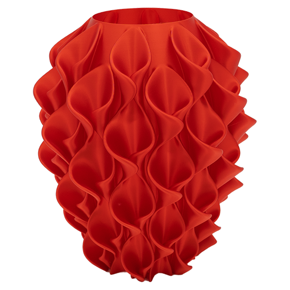 Bluma 3D-Vase – 3D-gedruckte Vase – nachhaltiges PLA – geeignet für künstliche Blumen